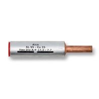 Crimp Link Bimetal Reducing 95mm² Aluminium - 25mm² Copper