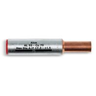 Crimp Link Bimetal Reducing 95mm² Aluminium - 70mm² Copper