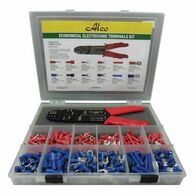 Electricians Crimp Terminal Economy Kit With Crimper 521 Pieces