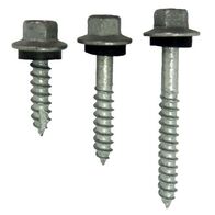 Hex Flange Head Roof Screws With Washer Type 17 Timber Point 12g Length 50mm