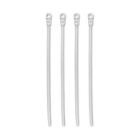 Nylon Cable Tie 200mm x 4.6mm Standard Duty With Mounting Head White