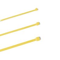 Nylon Cable Tie 200mm x 4.6mm Standard Duty Yellow 100 Pack