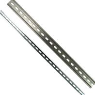 Din Rail TS35 Steel Zinc Plated Width 35mm Height 15mm Length 2000mm Slotted