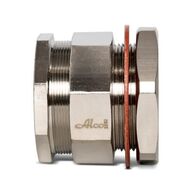 Cable Gland Brass Weatherproof M40 Unarmoured Cable Diameter 26-33.5mm