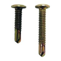 Pancake Wafer Head Screw Drill Point 10g Length 22mm 100 Pack