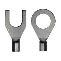 Crimp Terminal Non-Insulated Ring 10mm Cable 4-6mm² 50 Pack