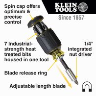 Multi-Bit Screwdriver and Nut Driver Set, 3-Piece