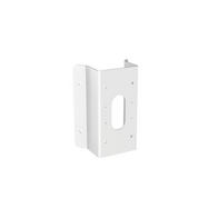 HIKVISION Corner Mount Bracket | Stainless Steel | Hikvision White Finish | Compatible with 2CD27XX Series Cameras | by HIKVISION