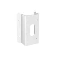 CCTV Corner Mount Bracket | Stainless Steel | Hikvision White Finish | by HIKVISION