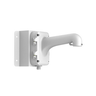 PTZ Corner Mount Bracket | Durable Aluminum & Steel | Hikvision White | by HIKVISION