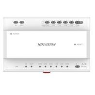 HIKVISION Intercom KAD706Y-P 2-Wire Distributor | 6-Port Audio/Video | 24VDC Power Supply | by HIKVISION
