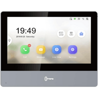 HIKVISION Intercom KH8350-WTE1 G2 Indoor Station | 7" Touch Screen | WiFi & Micro SD Support | by HIKVISION