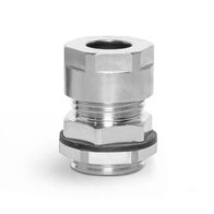 Cable Gland Brass Weatherproof M20 Unarmoured Cable 7.5-12mm