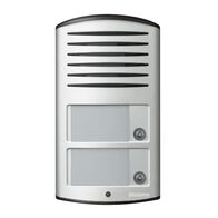 Bticino Linea 2000 2-Wire 2 Call Audio Pushbutton Panel