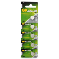 1.5V Alkaline Button Cell Battery LR54/LR1130 | 44mAh Capacity | Compact Size | Pack of 5 | by Powercell