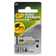 6V Alkaline High Voltage Battery | 105mAh Capacity | Long Shelf Life | Compact Size | @Card of 1 | by Powercell