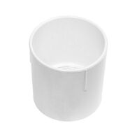 Lamp holder Bayonet cap with cord grip long skirt weatherproof - white