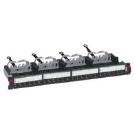 LCS³ Flat patch panel equipped with 24 RJ 45 connectors - 19 - 1U - Cat.6 A STP