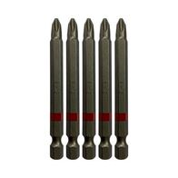 Powerbit Phillips No2 Length 75mm Magnetic 5 Pack