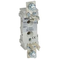 Base for blade type cartridge fuse - 1P bare - size 000/00 - 160 A