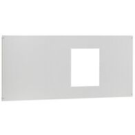 metal faceplate - for mounting DMX³ 6300 3P/4P in XL³ 6300 enclosure
