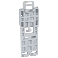 Plate for fixing DRX 125 on rail - for 2P