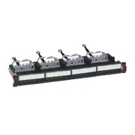 Patch panel 19 inch - empty cassettes to be equipped with 24 RJ45