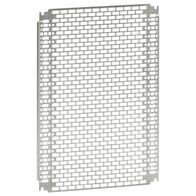 Lina 25 perforated plate - for industrial cabinets Atlantic, Atlantic stainless steel h. 600 x w. 800 mm