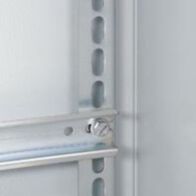 Sectioned uprights (2) Lina 25 - for cabinets height 500 mm - L. 437 mm