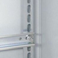 Sectioned uprights (2) Lina 25 - for cabinets height 800 mm - L. 737 mm