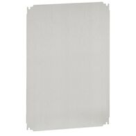 Roof for Atlantic metal cabinet - steel - width 600 mm x depth 200 mm - RAL 7035