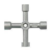 Key multi size for rebate lock - metal