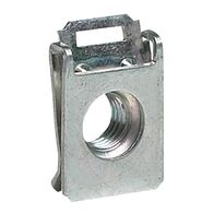 Clip nuts for cabinet frame and crosspieces - M6 screw