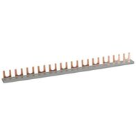 Supply busbar - fork-type - 1P - max 12 devices connected - 1 row