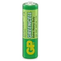 AA Extra Heavy Duty Battery | 1.5V Carbon Zinc | Bulk Shrink Pack of 4 | by Powercell