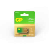 GP Ultra Alkaline 9V Battery | Long-Lasting Power | Compact Size | @Card of 1 | by Powercell