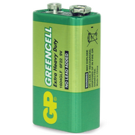 9V Extra Heavy Duty Battery | Carbon Zinc Chemistry | Bulk Packaging | by Powercell