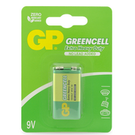 9V Extra Heavy Duty Battery | Carbon Zinc Chemistry | Reliable Power | Compact Size | @Card of 1 | by Powercell