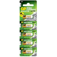 12V Alkaline High Voltage Battery | 38mAh Capacity | Compact Size | @Pack of 5 | by Powercell