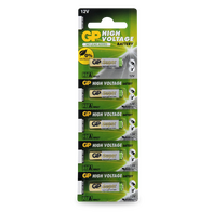 12V Alkaline High Voltage Battery | 20mAh Capacity | Compact Size | @Card of 5 | by Powercell