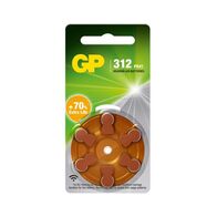 GP Zinc Air 14V Hearing Aid Battery PR41 | Long-Lasting Power | Dial Pack of 6 | by Powercell