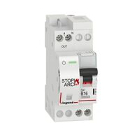 AFDD DX3 STOP ARC 6000A 1 pole + neutral 16A curve B