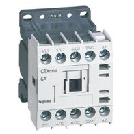 Contactor CTX3 mini 3P 6A 1NC 24V DC