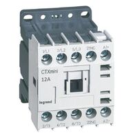 Contactor CTX3 mini 3P 12A 1NC 24V DC
