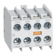 Auxiliary contact 2NO2NC for CTX3 mini and control relays - front mounting
