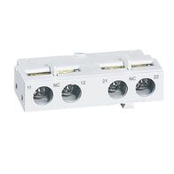 Auxiliary contact 2NC for MPX3 - front mounting