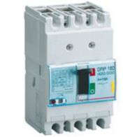 DPX³160 thermal magnetic release circuit breaker, 3 poles, with rated current of 16A and breaking capacity 16kA