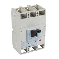 MCCB DPX³ 1600 - TM 3P 500A 70KA - front side screw connection - IP30 protection - toggle control element - product
