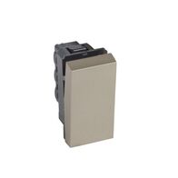 Arteor™ - 2-way switch 10 AX 250 V~ - 1 module square version - Champagne