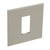 Arteor™ - British standard plate square version 1 module - Champagne